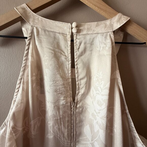 Women's Plus 2 NWT Torrid Peplum Georgette Goddess Neck Tank - Picture 8 of 11